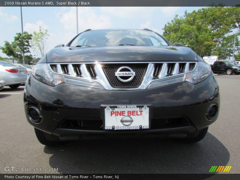 Super Black / Black 2009 Nissan Murano S AWD