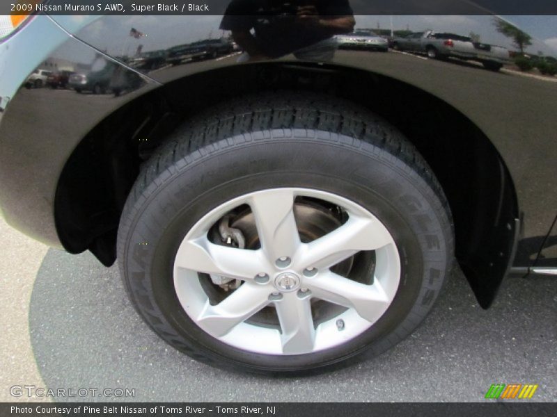 Super Black / Black 2009 Nissan Murano S AWD