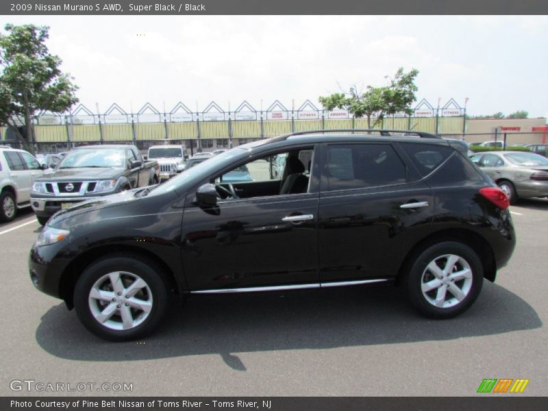 Super Black / Black 2009 Nissan Murano S AWD