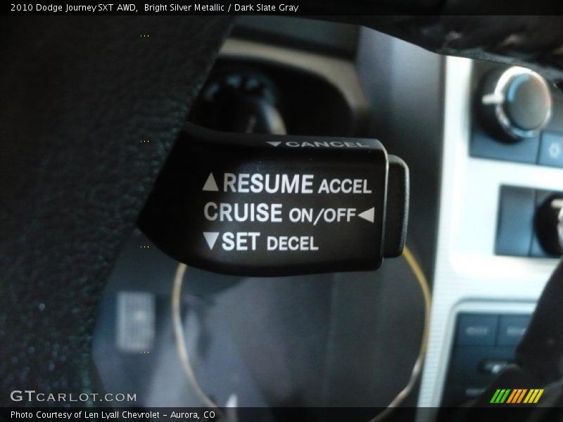 Bright Silver Metallic / Dark Slate Gray 2010 Dodge Journey SXT AWD