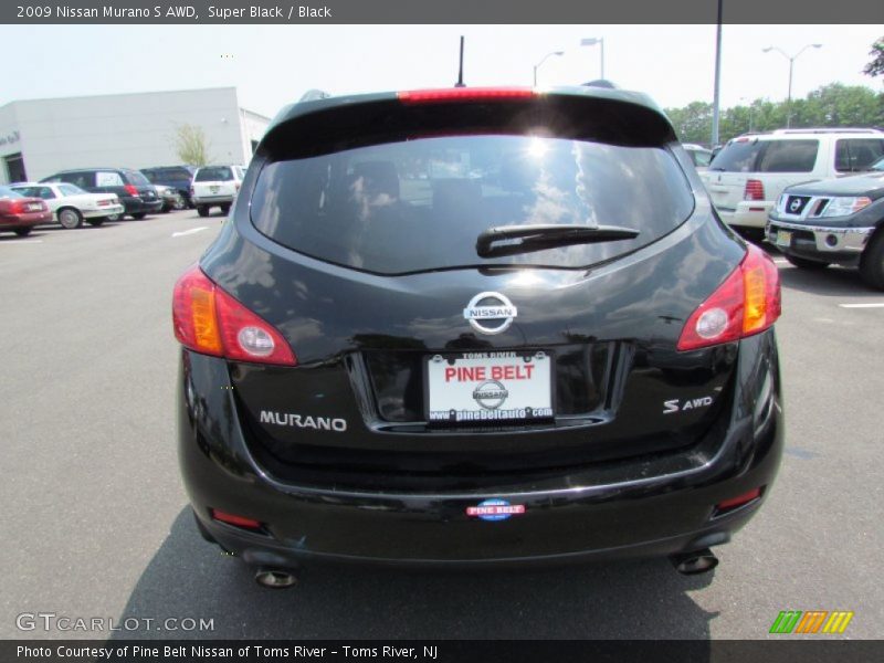 Super Black / Black 2009 Nissan Murano S AWD