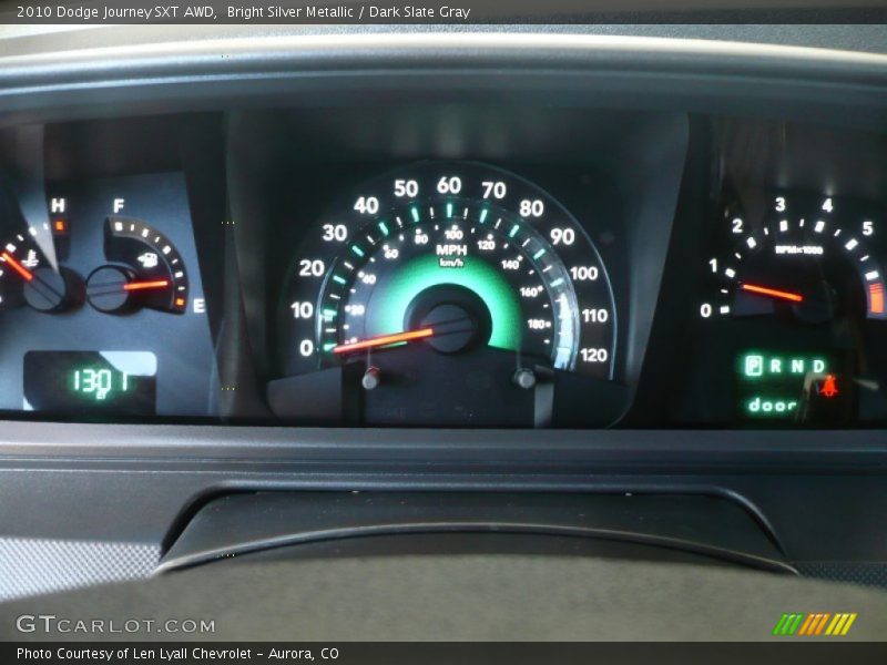 Bright Silver Metallic / Dark Slate Gray 2010 Dodge Journey SXT AWD