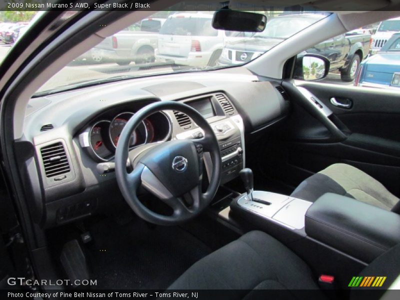 Super Black / Black 2009 Nissan Murano S AWD