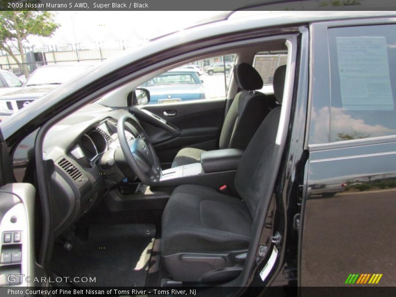 Super Black / Black 2009 Nissan Murano S AWD