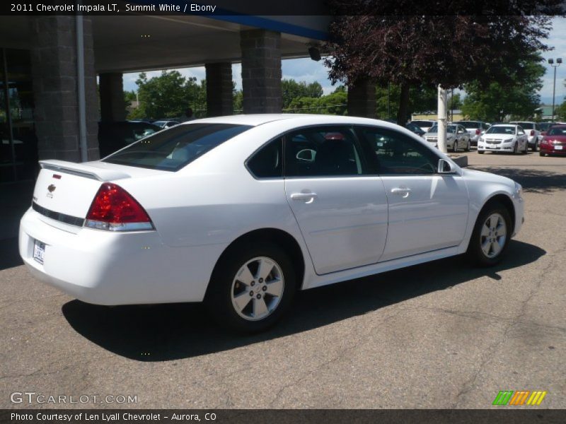 Summit White / Ebony 2011 Chevrolet Impala LT