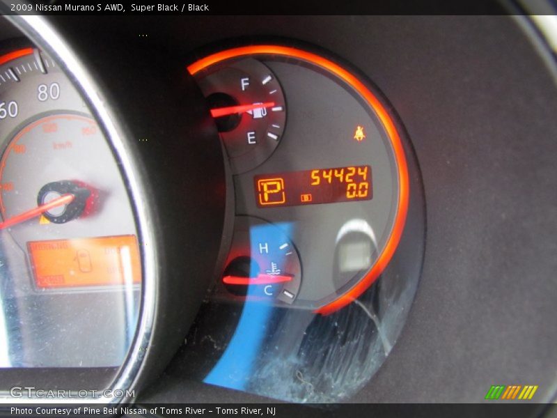 Super Black / Black 2009 Nissan Murano S AWD
