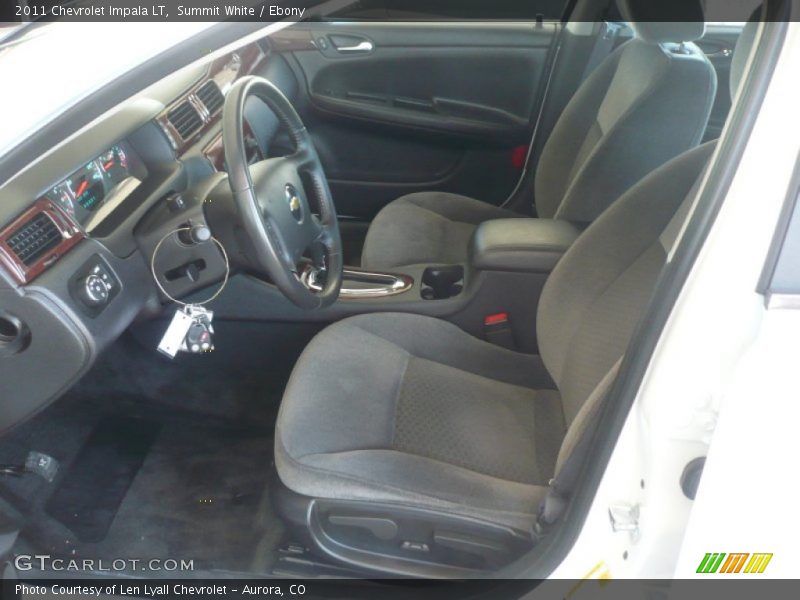 Summit White / Ebony 2011 Chevrolet Impala LT