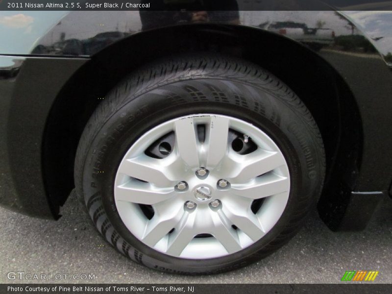 Super Black / Charcoal 2011 Nissan Altima 2.5 S