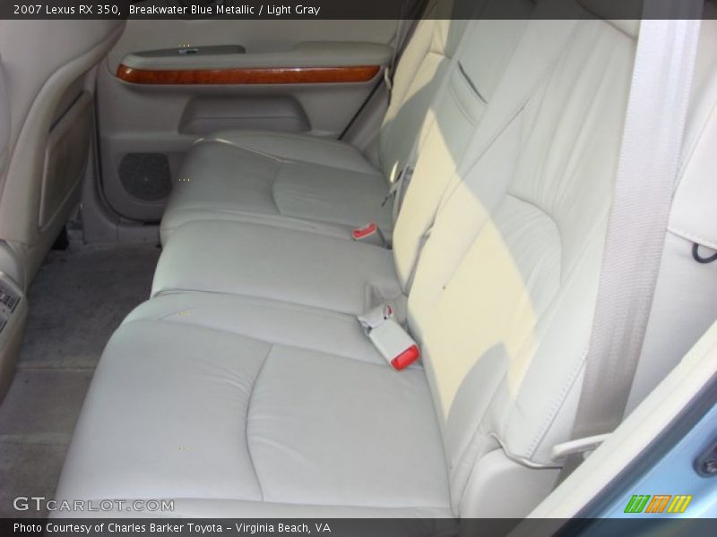Breakwater Blue Metallic / Light Gray 2007 Lexus RX 350