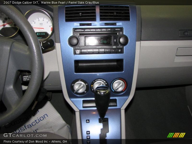 Marine Blue Pearl / Pastel Slate Gray/Blue 2007 Dodge Caliber SXT