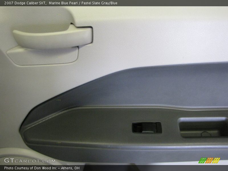 Marine Blue Pearl / Pastel Slate Gray/Blue 2007 Dodge Caliber SXT