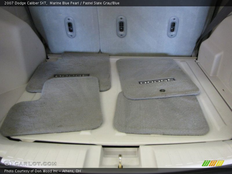 Marine Blue Pearl / Pastel Slate Gray/Blue 2007 Dodge Caliber SXT