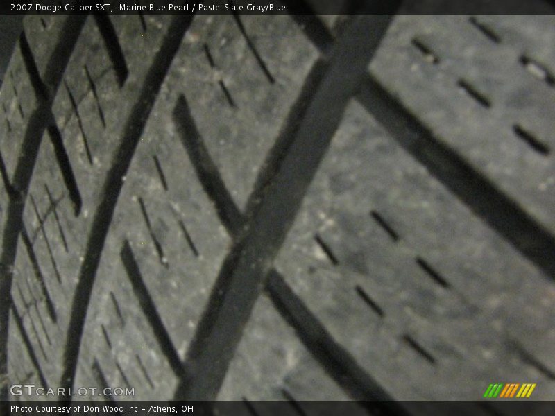 Marine Blue Pearl / Pastel Slate Gray/Blue 2007 Dodge Caliber SXT