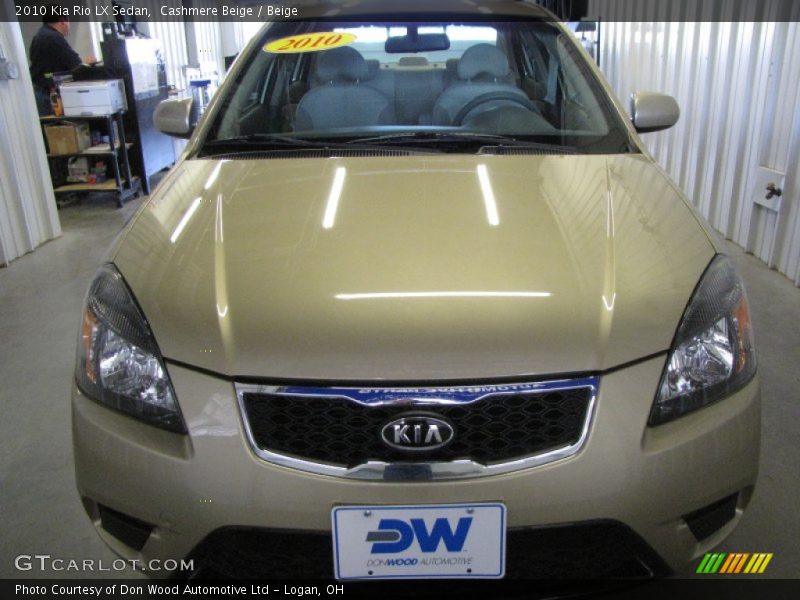 Cashmere Beige / Beige 2010 Kia Rio LX Sedan