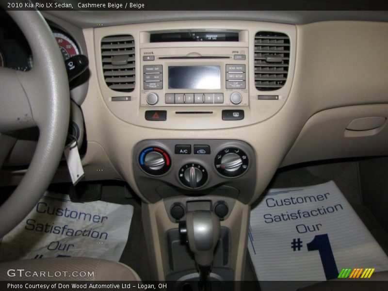 Cashmere Beige / Beige 2010 Kia Rio LX Sedan