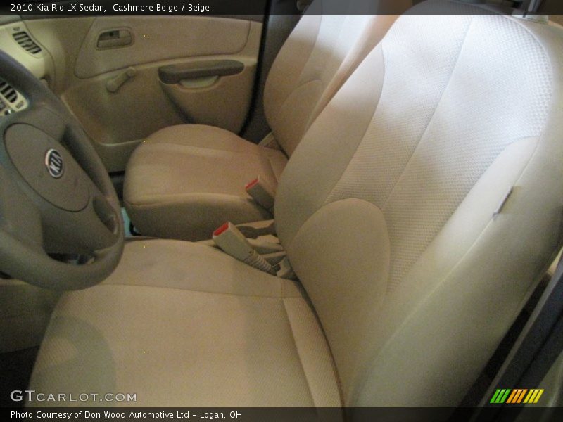 Cashmere Beige / Beige 2010 Kia Rio LX Sedan
