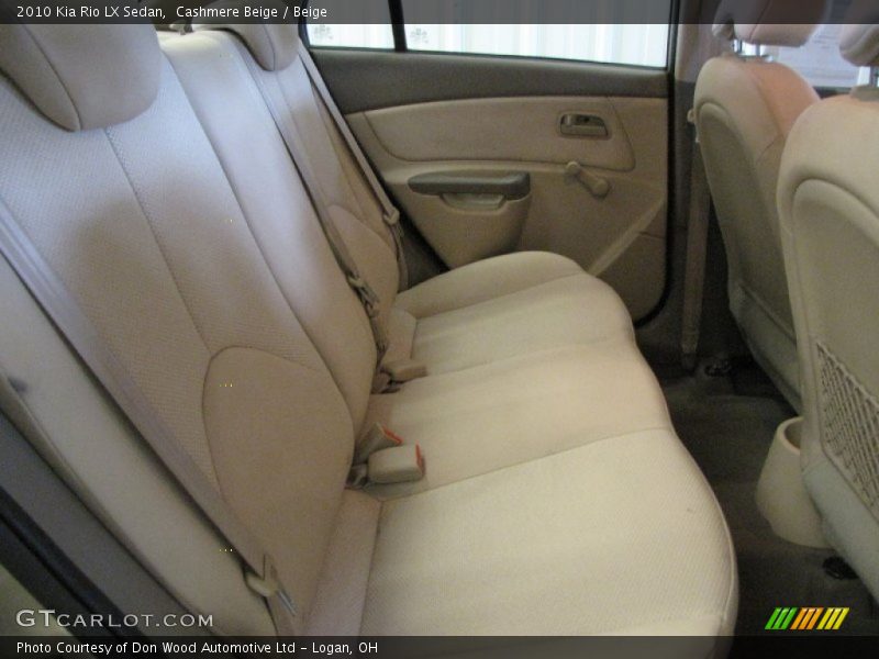 Cashmere Beige / Beige 2010 Kia Rio LX Sedan