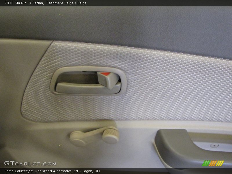 Cashmere Beige / Beige 2010 Kia Rio LX Sedan