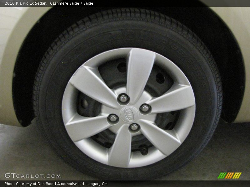 Cashmere Beige / Beige 2010 Kia Rio LX Sedan