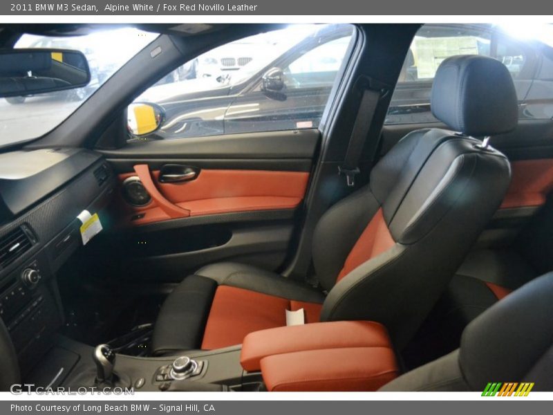  2011 M3 Sedan Fox Red Novillo Leather Interior