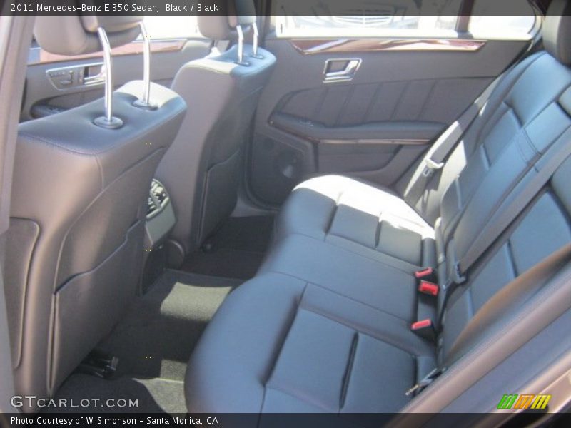 Black / Black 2011 Mercedes-Benz E 350 Sedan
