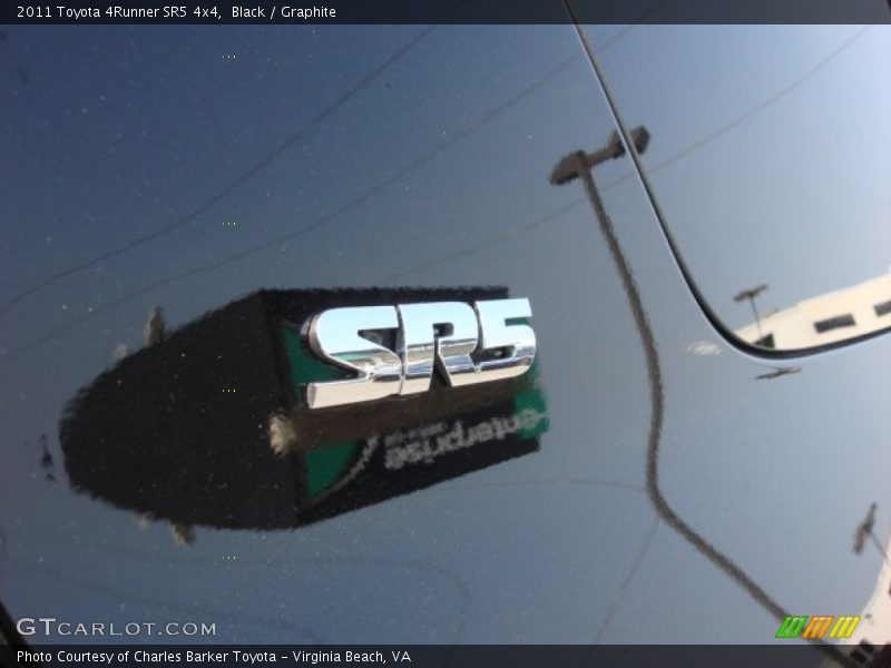 Black / Graphite 2011 Toyota 4Runner SR5 4x4