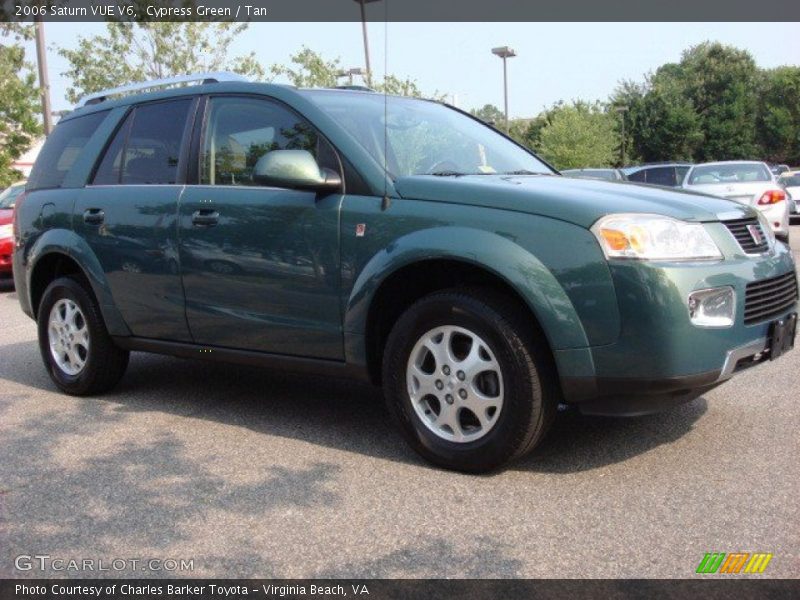 Cypress Green / Tan 2006 Saturn VUE V6