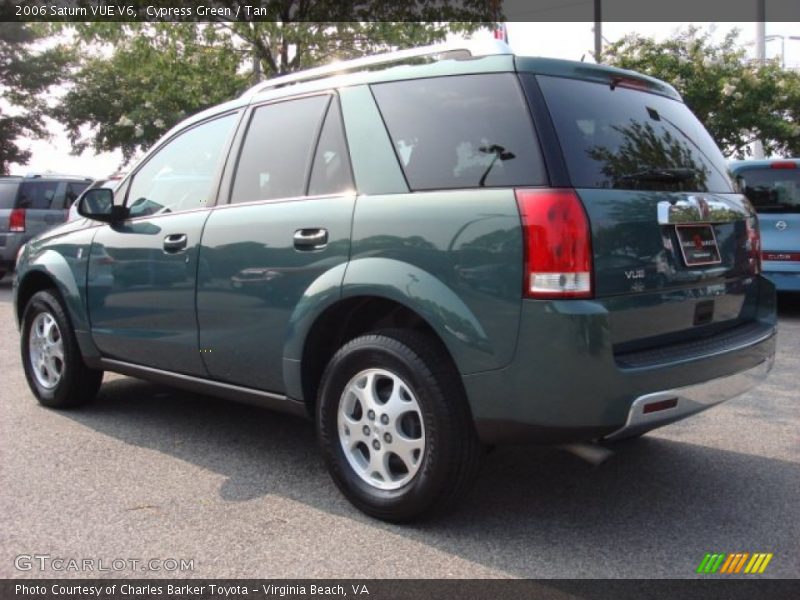 Cypress Green / Tan 2006 Saturn VUE V6