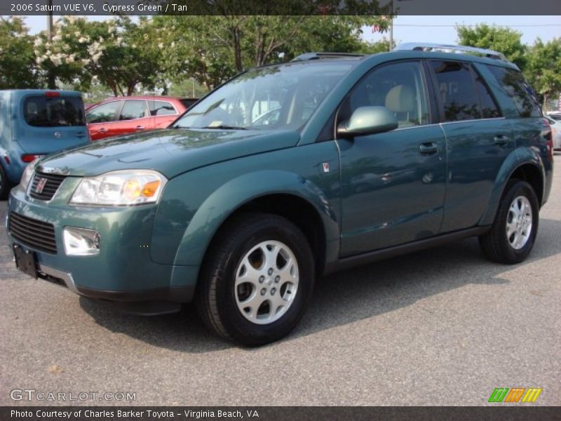 Cypress Green / Tan 2006 Saturn VUE V6