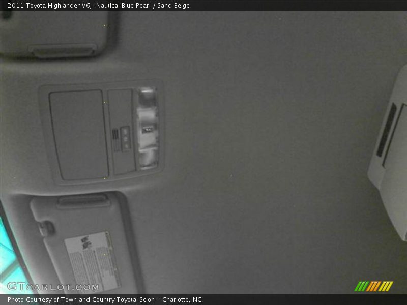 Nautical Blue Pearl / Sand Beige 2011 Toyota Highlander V6
