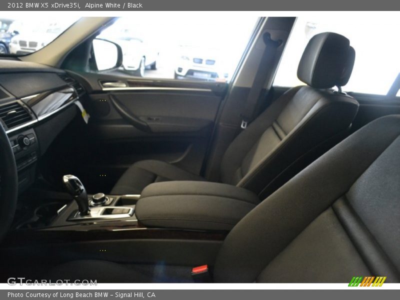 Alpine White / Black 2012 BMW X5 xDrive35i