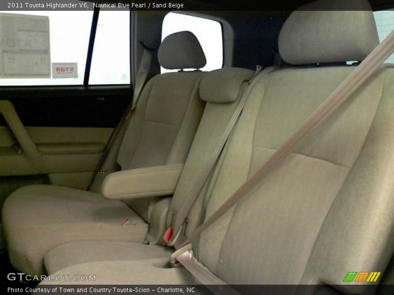 Nautical Blue Pearl / Sand Beige 2011 Toyota Highlander V6