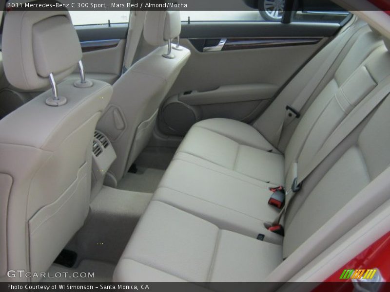 Mars Red / Almond/Mocha 2011 Mercedes-Benz C 300 Sport