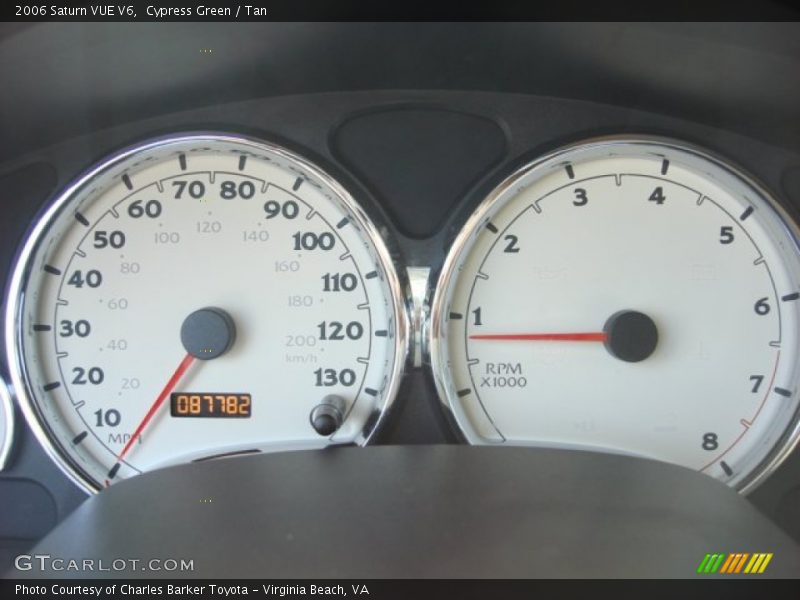 Cypress Green / Tan 2006 Saturn VUE V6