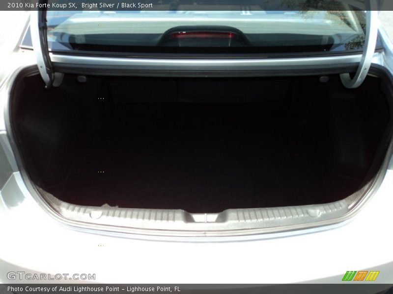 Bright Silver / Black Sport 2010 Kia Forte Koup SX