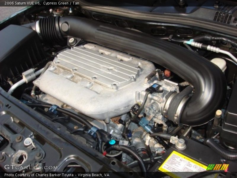 Cypress Green / Tan 2006 Saturn VUE V6
