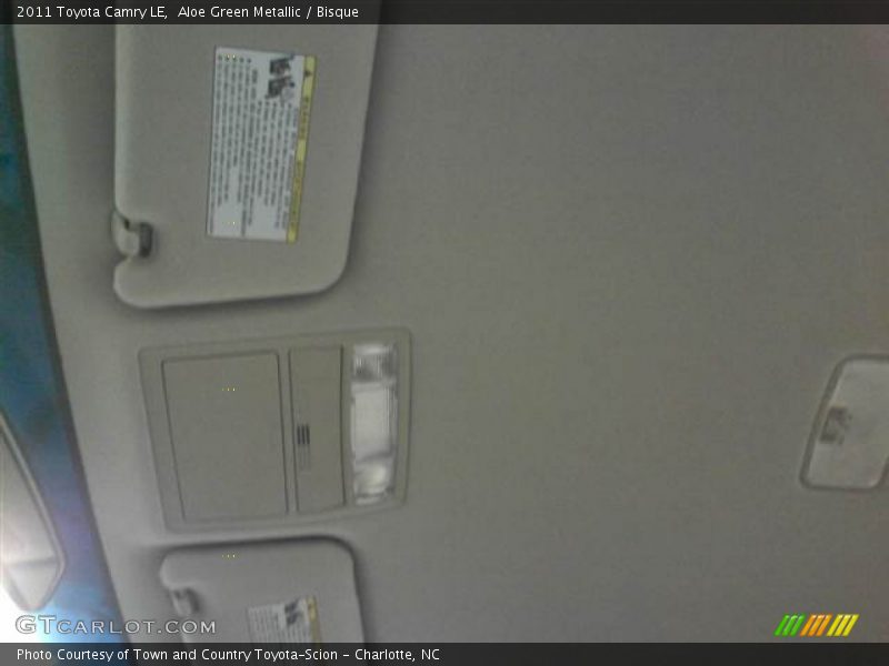 Aloe Green Metallic / Bisque 2011 Toyota Camry LE
