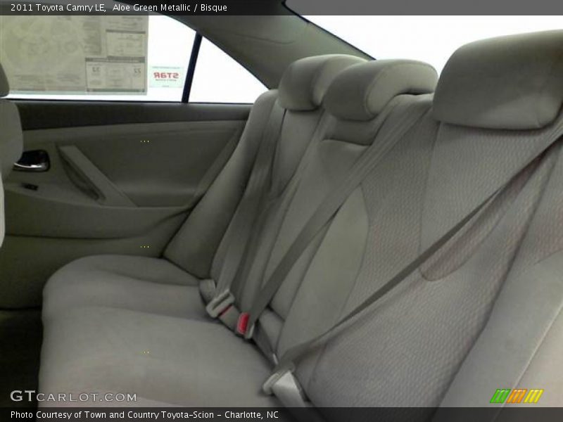 Aloe Green Metallic / Bisque 2011 Toyota Camry LE