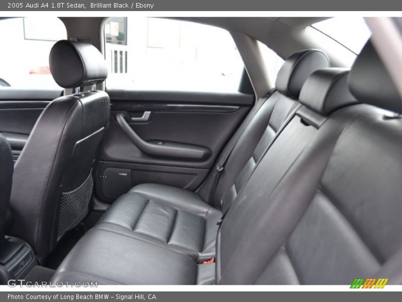 Brilliant Black / Ebony 2005 Audi A4 1.8T Sedan