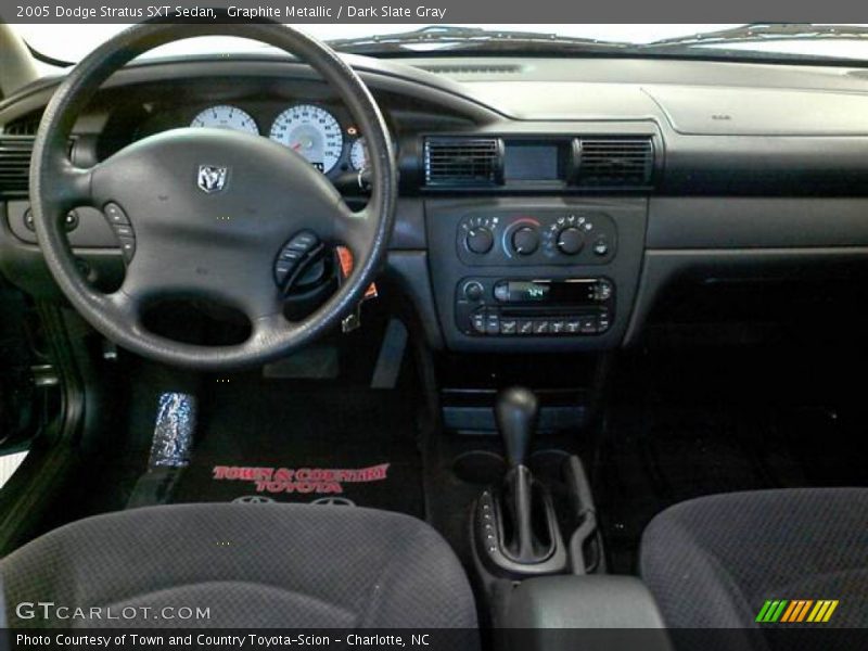 Graphite Metallic / Dark Slate Gray 2005 Dodge Stratus SXT Sedan