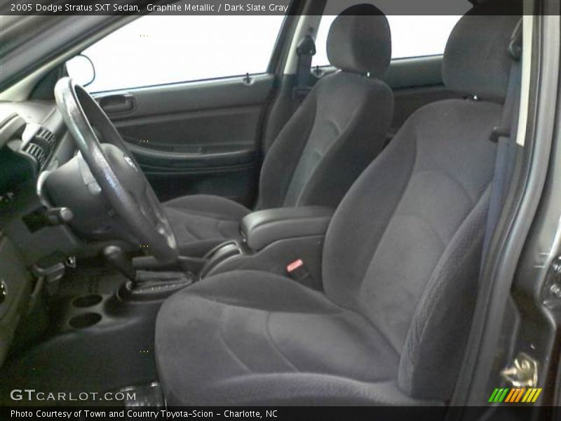  2005 Stratus SXT Sedan Dark Slate Gray Interior