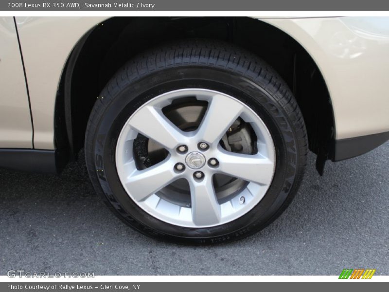 Savannah Metallic / Ivory 2008 Lexus RX 350 AWD