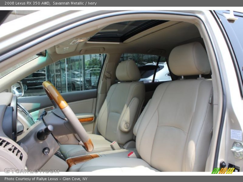 Savannah Metallic / Ivory 2008 Lexus RX 350 AWD