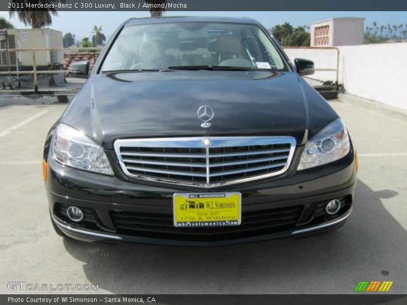 Black / Almond/Mocha 2011 Mercedes-Benz C 300 Luxury