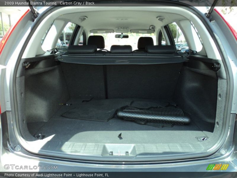 Carbon Gray / Black 2009 Hyundai Elantra Touring