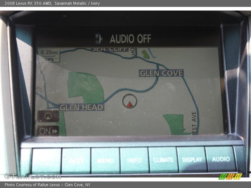 Savannah Metallic / Ivory 2008 Lexus RX 350 AWD