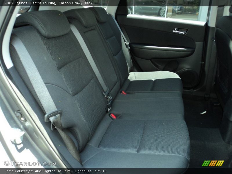 Carbon Gray / Black 2009 Hyundai Elantra Touring