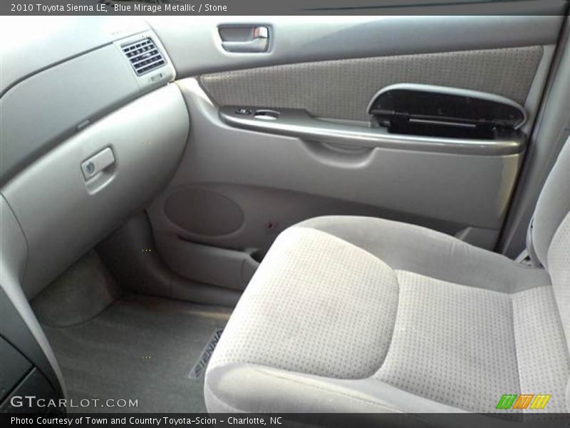 Blue Mirage Metallic / Stone 2010 Toyota Sienna LE