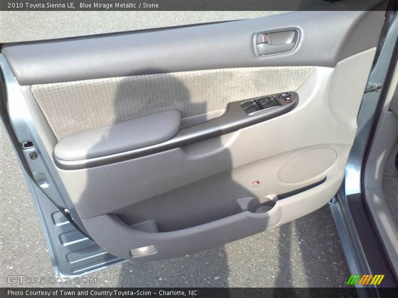 Blue Mirage Metallic / Stone 2010 Toyota Sienna LE