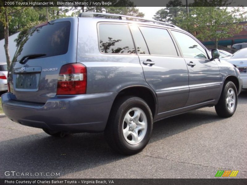 Bluestone Metallic / Ivory Beige 2006 Toyota Highlander I4